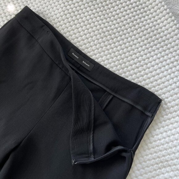Proenza Schouler | Slim-Leg Crop Suiting Pants - Picture 6 of 11